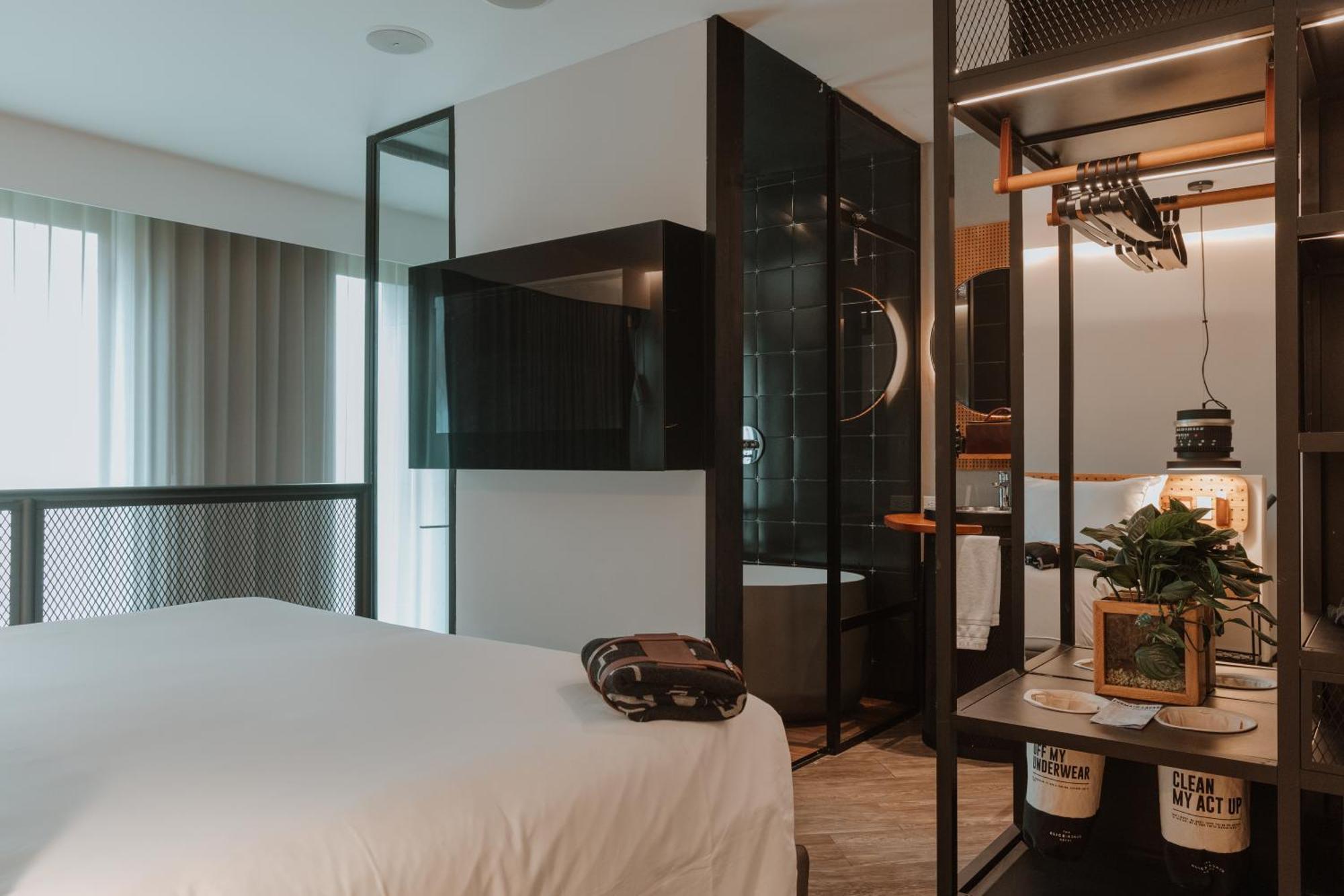 The Click Clack Hotel Medellín Zewnętrze zdjęcie A room at the hotel