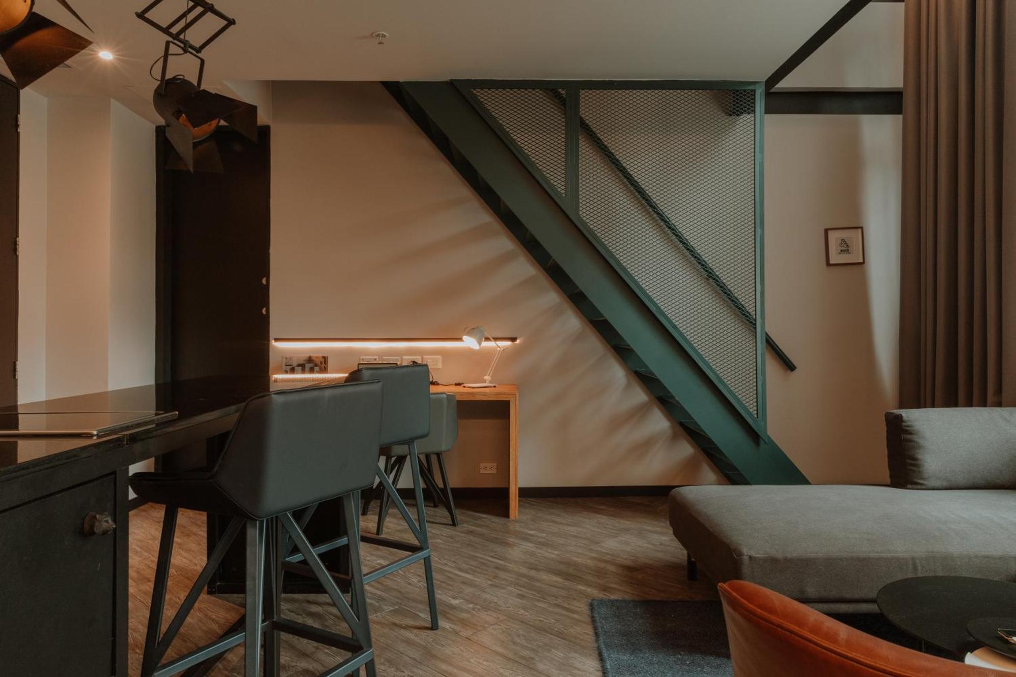 The Click Clack Hotel Medellín Zewnętrze zdjęcie A suite at the hotel