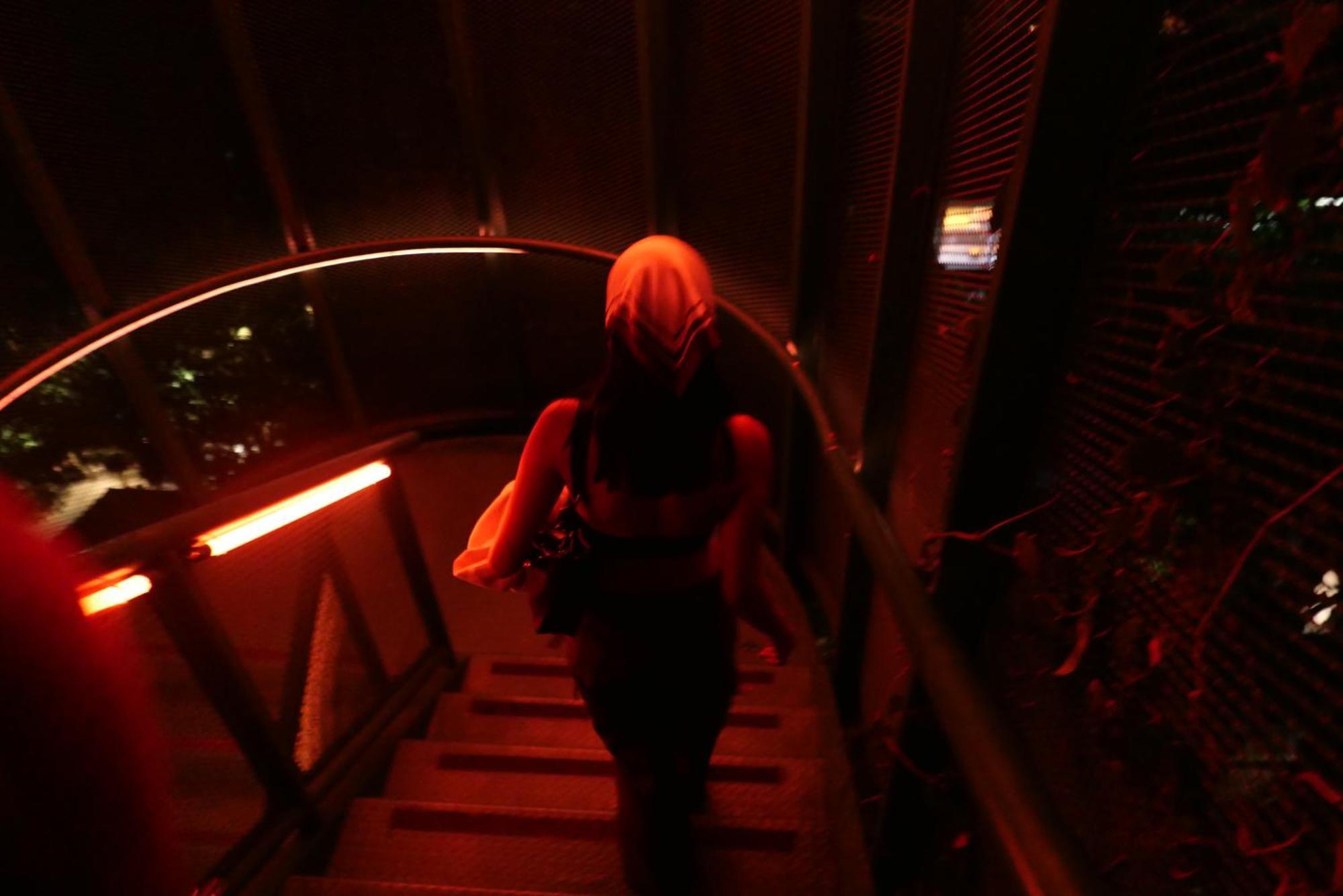The Click Clack Hotel Medellín Zewnętrze zdjęcie Stairs at the station